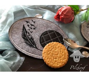 Stickserie ITH - Mug Rugs Basics 2